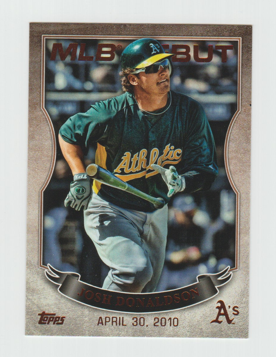 2016 Topps MLB Debut Bronze #MLBD-10 Josh Donaldson