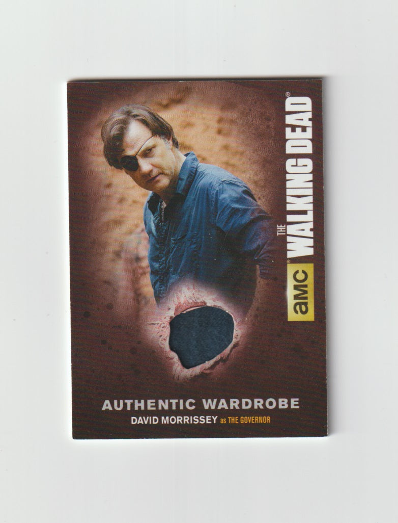2016 Walking Dead Season 4 P1 Memorabilia #M04 David Morrissey as The Governor