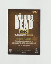 Load image into Gallery viewer, 2016 Walking Dead Season 4 P2 Autographs Vertical #SMG1 Sonequa Martin-Green as Sasha Williams
