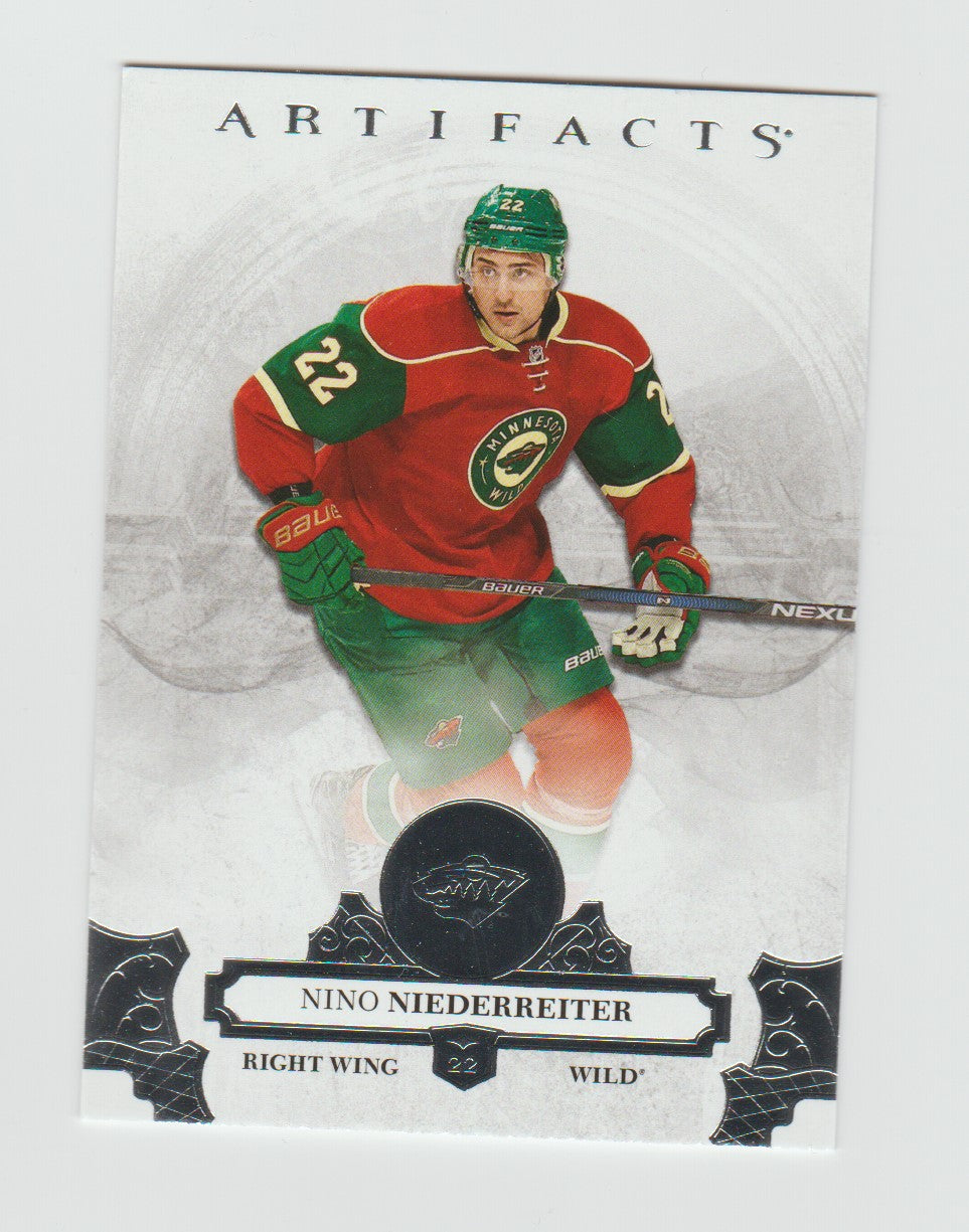 2017-18 Artifacts #12 Nino Niederreiter