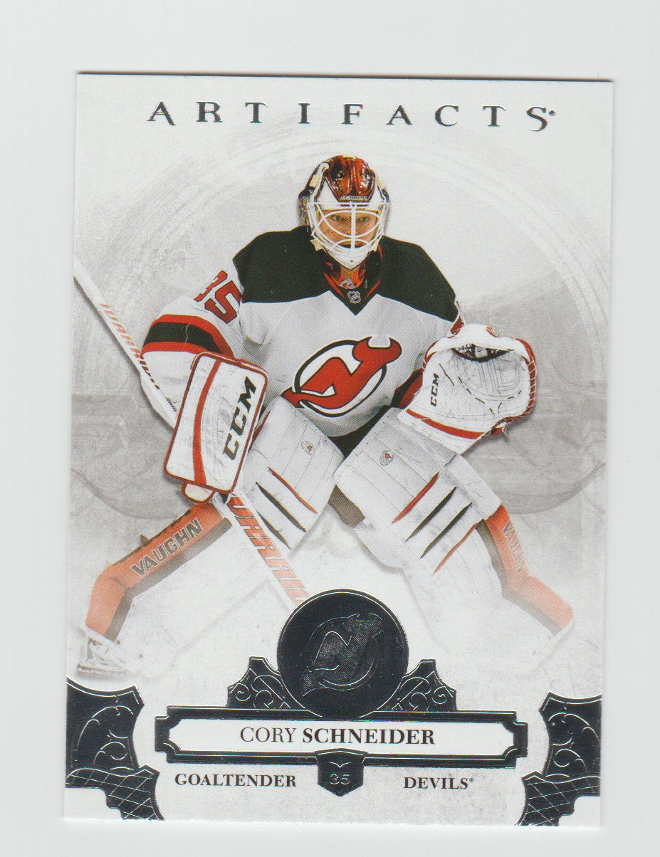 2017-18 Artifacts #19 Cory Schneider