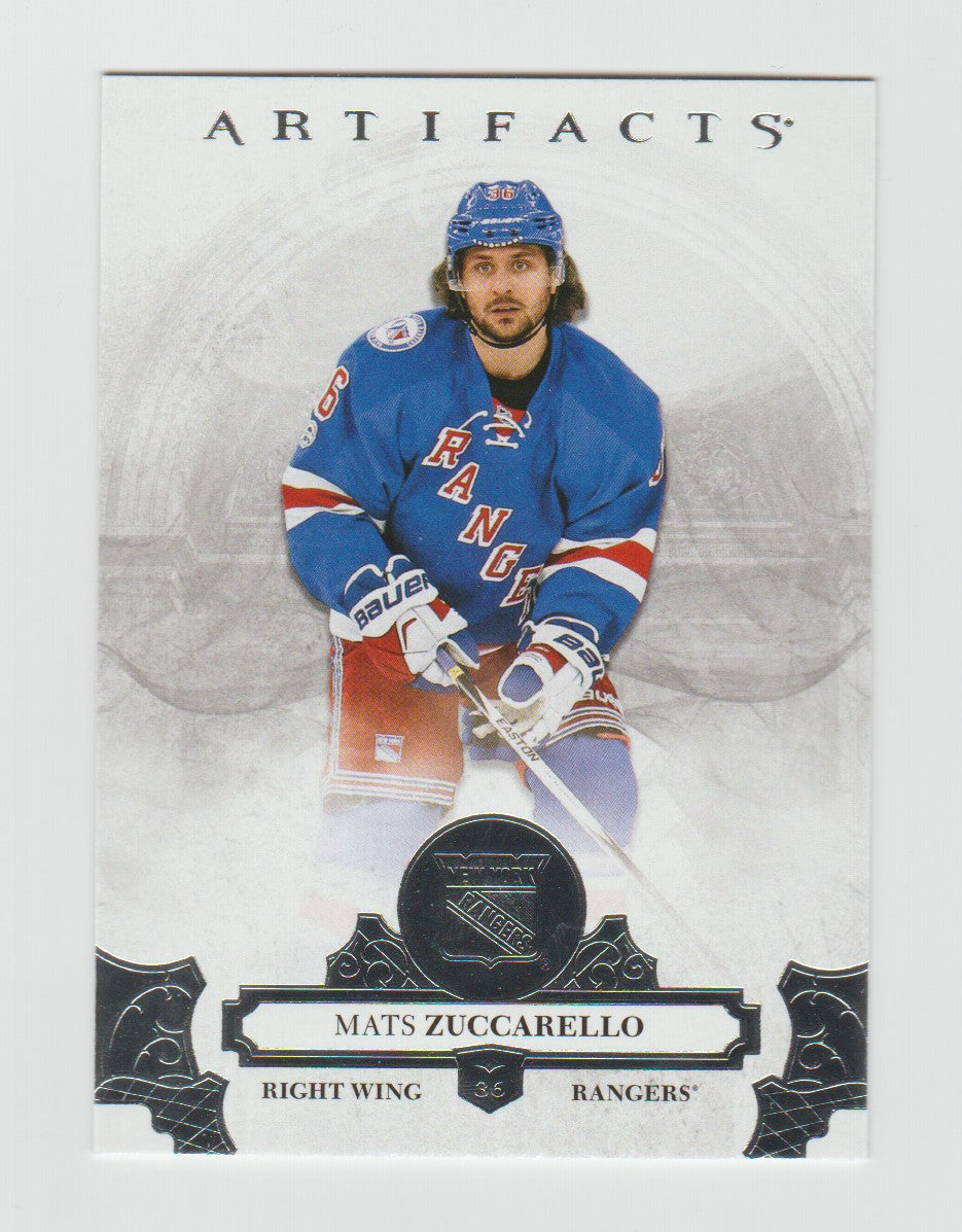 2017-18 Artifacts #52 Mats Zuccarello