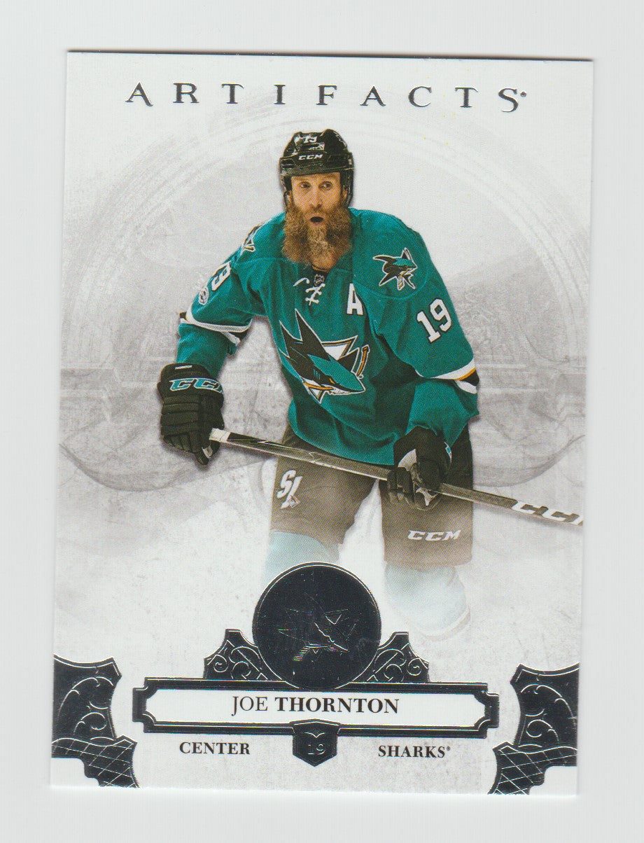 2017-18 Artifacts #64 Joe Thornton