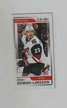 Load image into Gallery viewer, 2017-18 O-Pee-Chee Mini Back Variations #M-25 Oliver Ekman-Larsson
