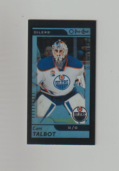 2017-18 O-Pee-Chee Mini Black #M-10 Cam Talbot