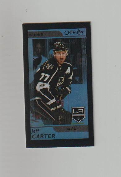 2017-18 O-Pee-Chee Mini Black #M-14 Jeff Carter