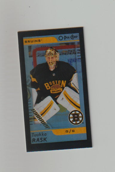 2017-18 O-Pee-Chee Mini Black #M-31 Tuukka Rask