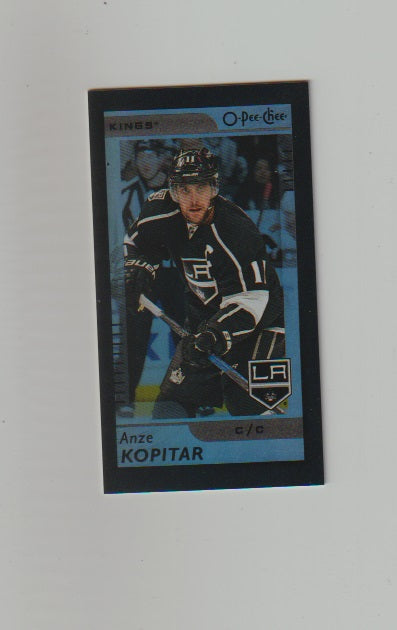 2017-18 O-Pee-Chee Mini Black #M-35 Anze Kopitar