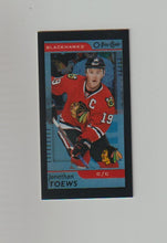 Load image into Gallery viewer, 2017-18 O-Pee-Chee Mini Black #M-54 Jonathan Toews
