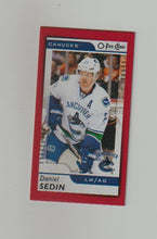 Load image into Gallery viewer, 2017-18 O-Pee-Chee Mini Red #M-21 Daniel Sedin
