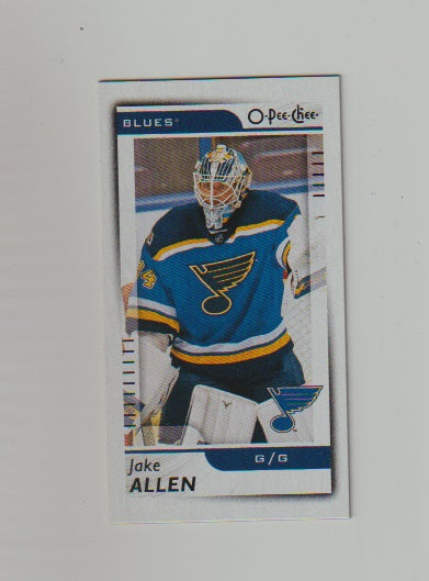 2017-18 O-Pee-Chee Mini #M-29 Jake Allen