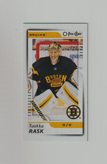 2017-18 O-Pee-Chee Mini #M-31 Tuukka Rask