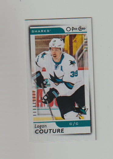 2017-18 O-Pee-Chee Mini #M-34 Logan Couture