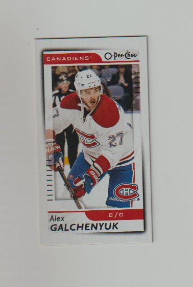 2017-18 O-Pee-Chee Mini #M-5 Alex Galchenyuk