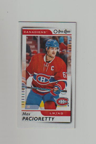 2017-18 O-Pee-Chee Mini #M-62 Max Pacioretty