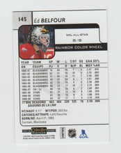 Load image into Gallery viewer, 2017-18 O-Pee-Chee Platinum Rainbow Color Wheel #145 Ed Belfour
