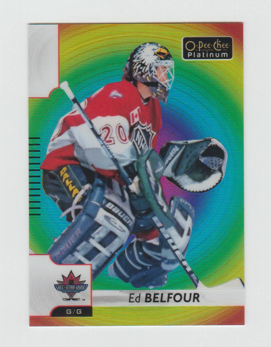 2017-18 O-Pee-Chee Platinum Rainbow Color Wheel #145 Ed Belfour