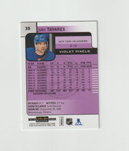 Load image into Gallery viewer, 2017-18 O-Pee-Chee Platinum Violet Pixels #30 John Tavares
