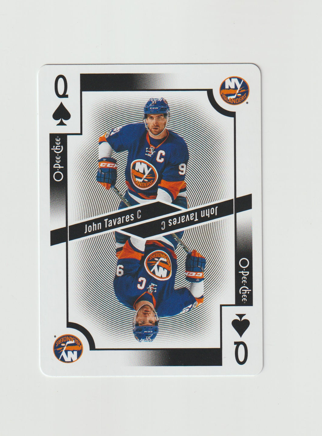 2017-18 O-Pee-Chee Playing Cards #Queen of Spades John Tavares