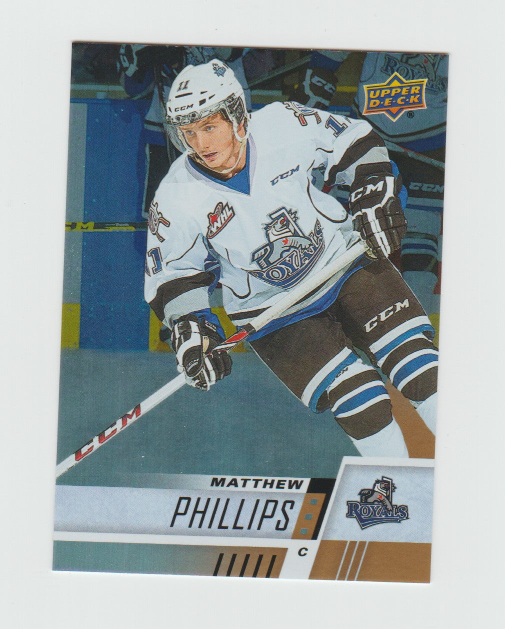 2017-18 Upper Deck CHL Rainbow #108 Matthew Phillips