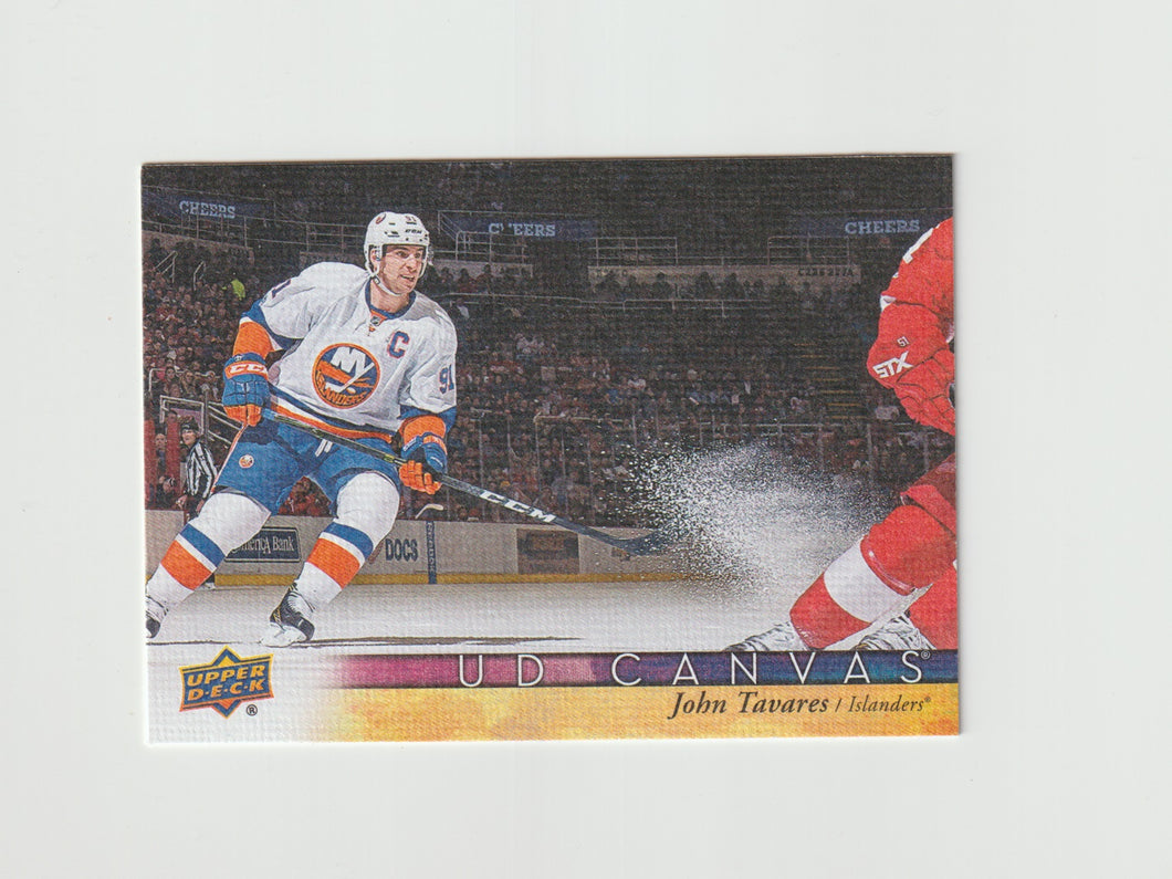 2017-18 Upper Deck Canvas #C54 John Tavares