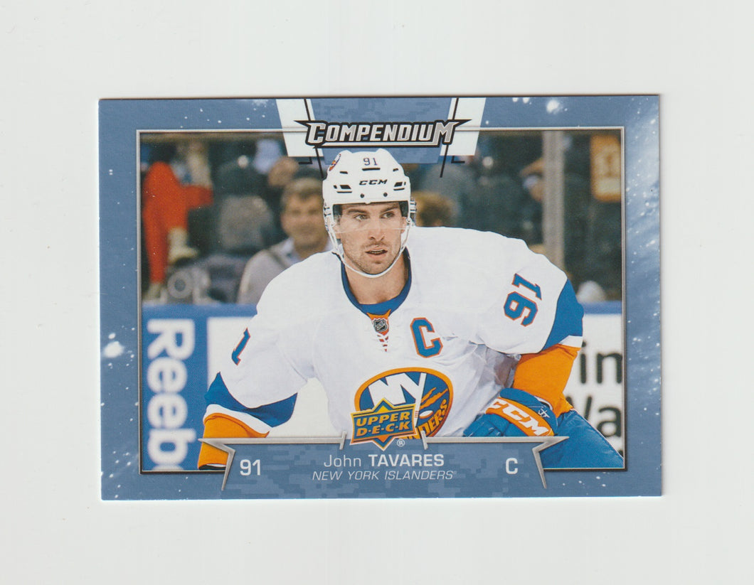 2017-18 Upper Deck Compendium Blue #465 John Tavares