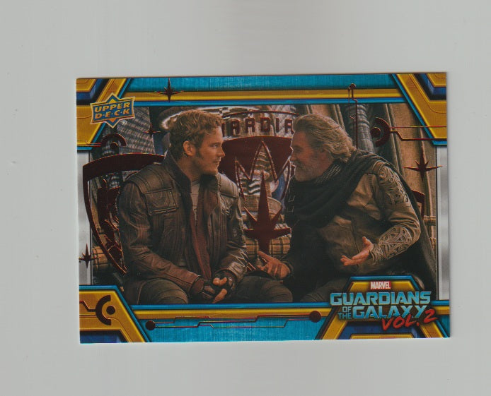2017 Guardians of the Galaxy Vol 2 Bronze #52 Father Son Bonding