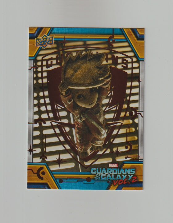 2017 Guardians of the Galaxy Vol 2 Bronze #54 Groot to the Rescue