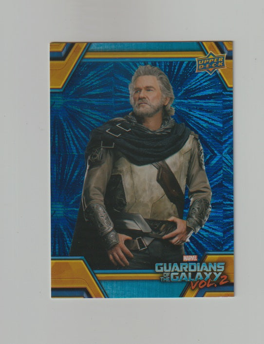 2017 Guardians of the Galaxy Vol 2 Walmart Exclusives Blue Foil #RB-50 Ego