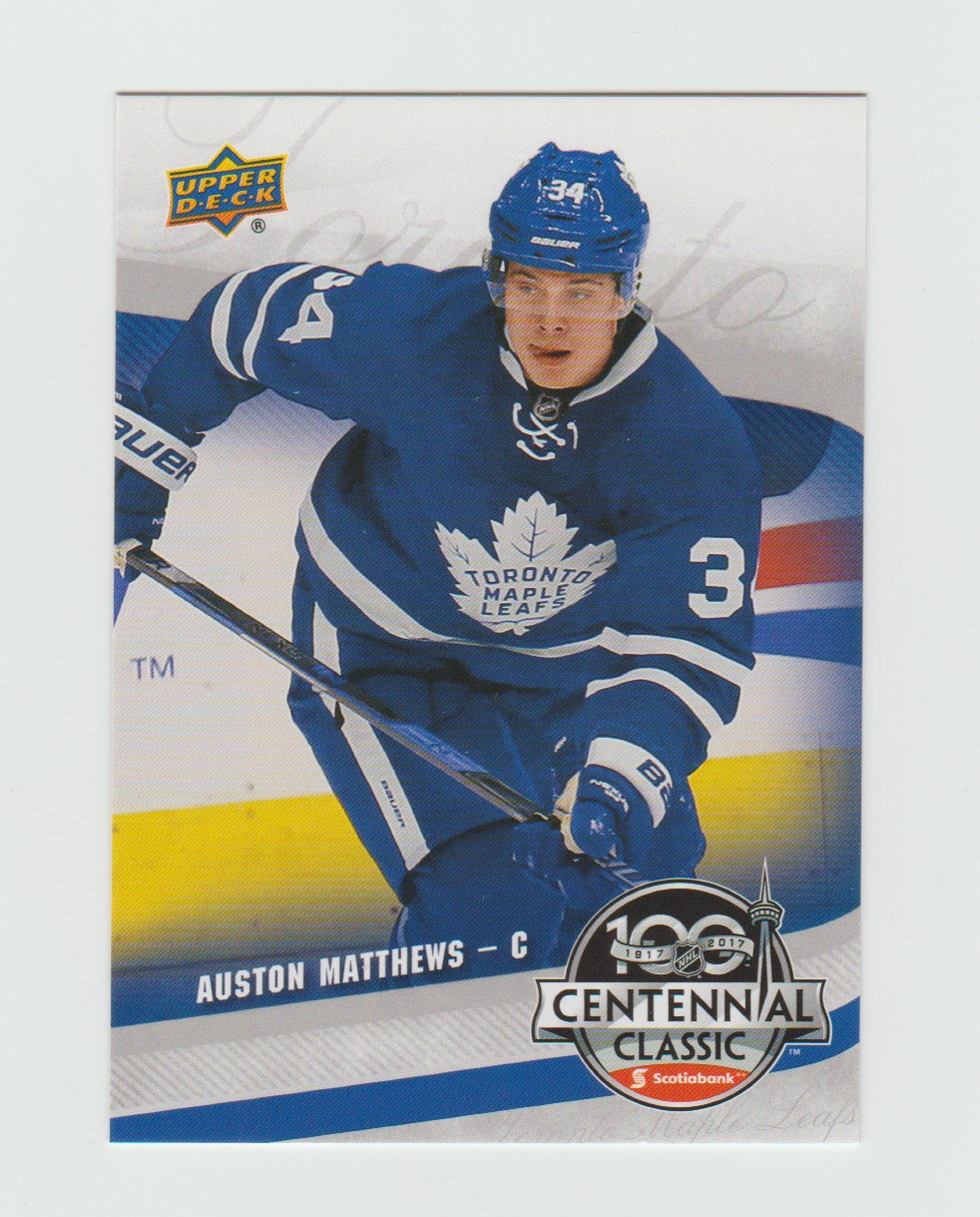 2017 Scotiabank Centennial Classic #TORONTO-1 Auston Matthews