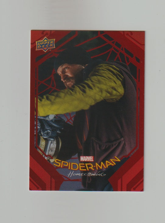2017 Spider-Man Homecoming Red Foil #20 Brice's Weapons Demo