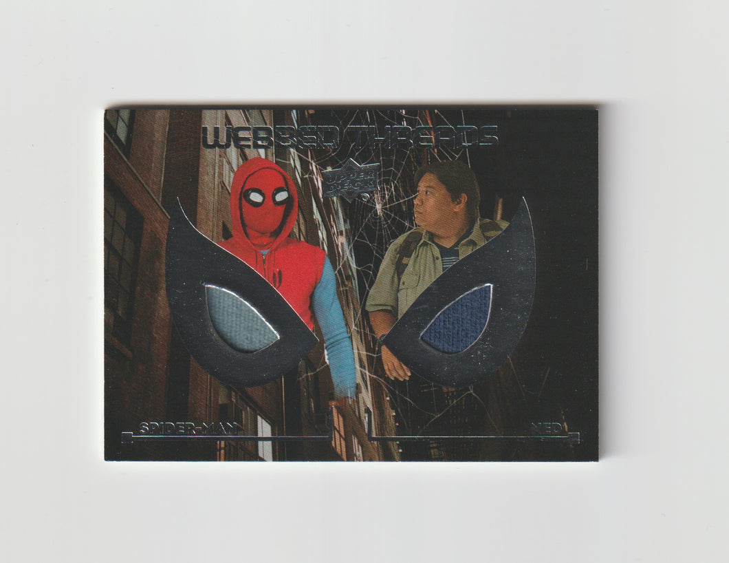 2017 Spider-Man Homecoming Webbed Threads Dual #WTD3 Spider-Man & Ned