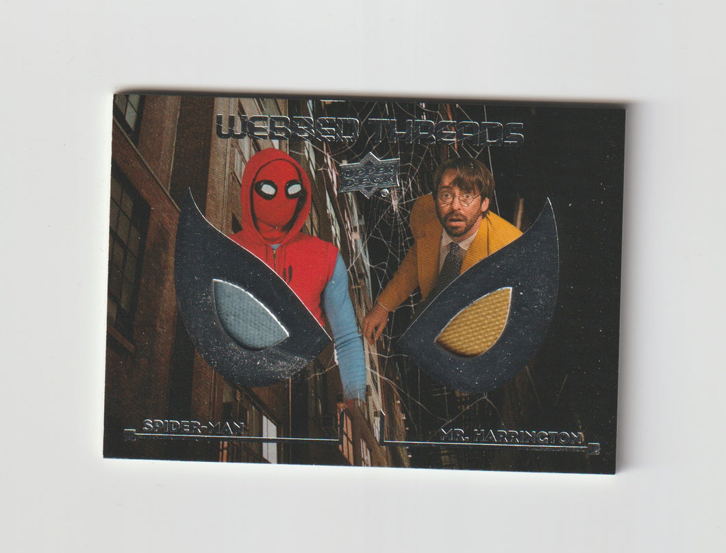 2017 Spider-Man Homecoming Webbed Threads Dual #WTD6 Spider-Man & Mr. Harrington