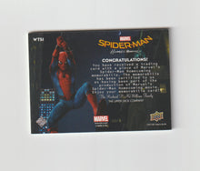 Load image into Gallery viewer, 2017 Spider-Man Homecoming Webbed Threads Memorabilia #WTS1 Spider-Man
