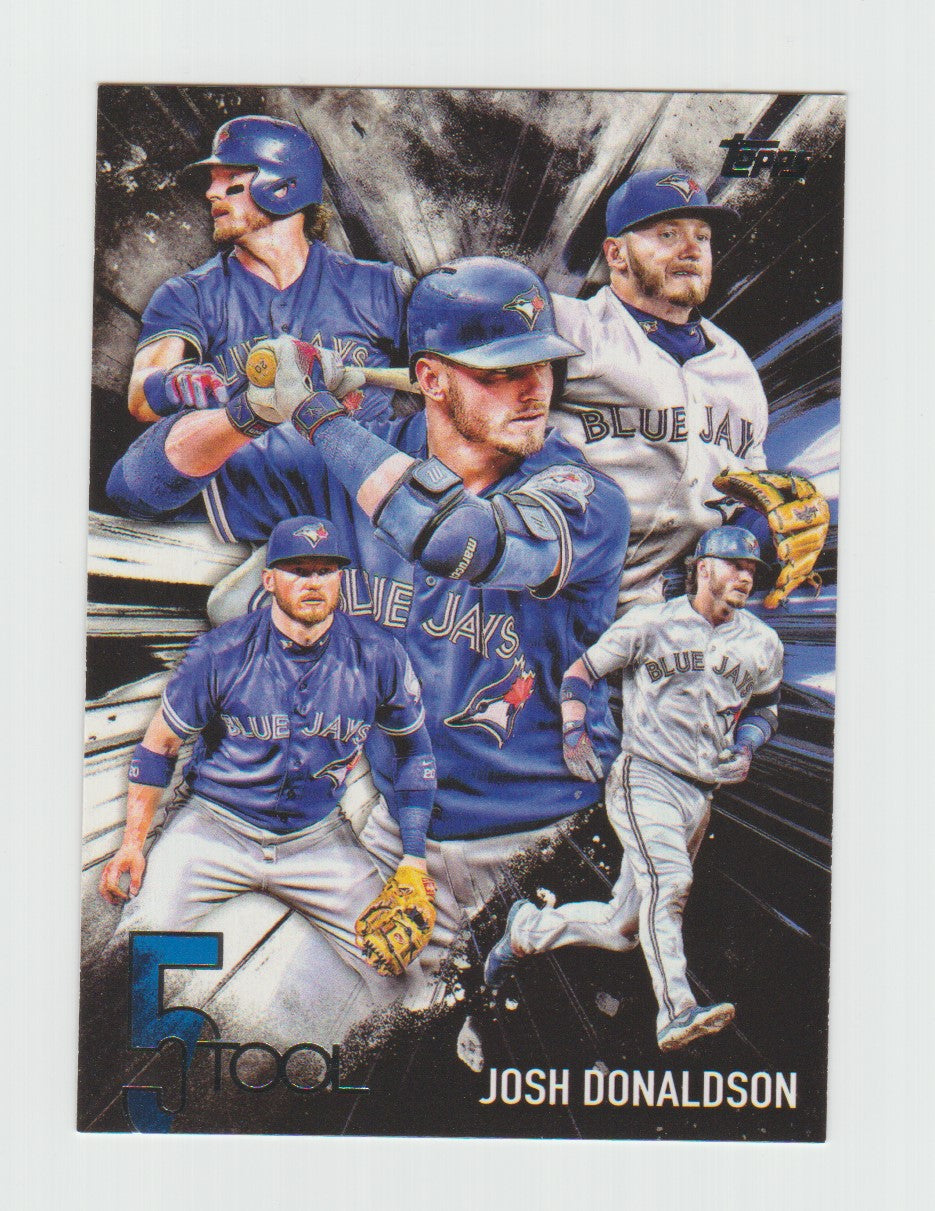 2017 Topps Fire 5 Tool #5T-5 Josh Donaldson