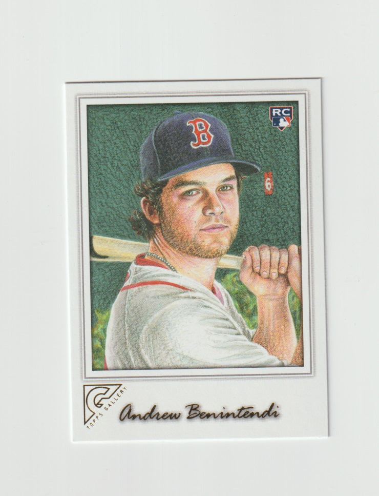 2017 Topps Gallery RC #126 Andrew Benintendi