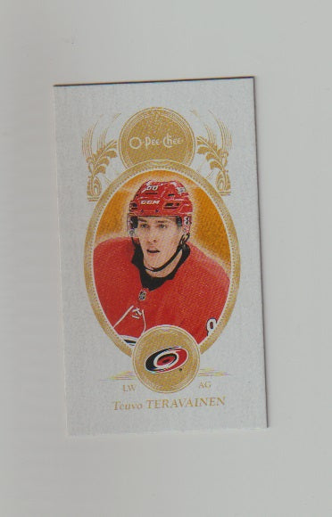 2018-19 O-Pee-Chee Mini Back Variations #M-44 Teuvo Teravainen