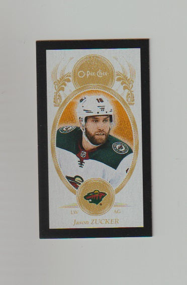 2018-19 O-Pee-Chee Mini Black #M-20 Jason Zucker