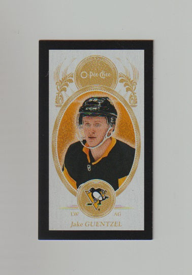 2018-19 O-Pee-Chee Mini Black #M-42 Jake Guentzel