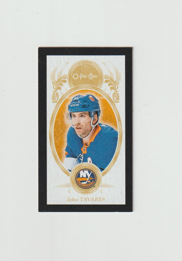 2018-19 O-Pee-Chee Mini Black #M-54 John Tavares