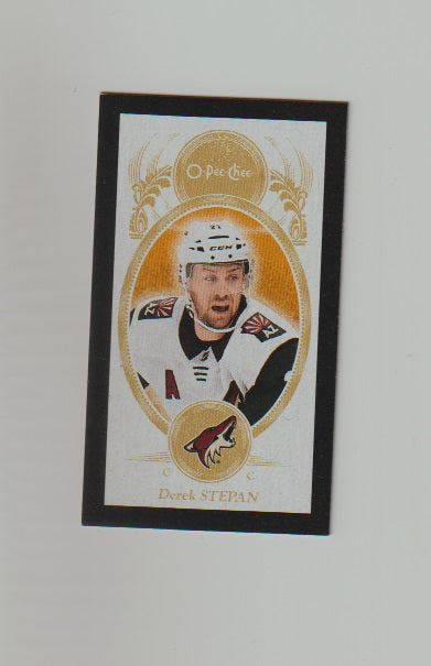 2018-19 O-Pee-Chee Mini Black #M-8 Derek Stepan