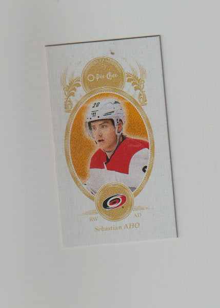 2018-19 O-Pee-Chee Mini #M-16 Sebastian Aho