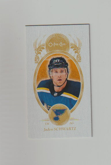 2018-19 O-Pee-Chee Mini #M-48 Jaden Schwartz