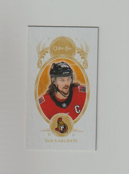 2018-19 O-Pee-Chee Mini #M-49 Erik Karlsson