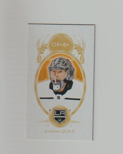 2018-19 O-Pee-Chee Mini #M-4 Jonathan Quick