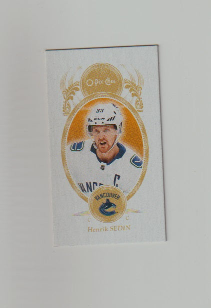 2018-19 O-Pee-Chee Mini #M-53 Henrik Sedin