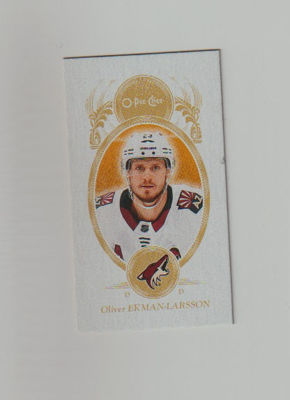 2018-19 O-Pee-Chee Mini #M-61 Oliver Ekman-Larsson