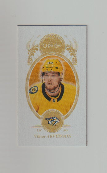 2018-19 O-Pee-Chee Mini #M-9 Viktor Arvidsson