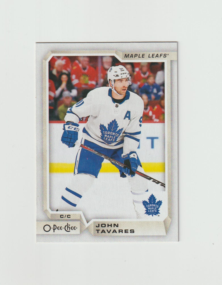 2018-19 O-Pee-Chee #601 John Tavares