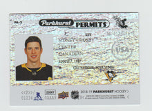 Load image into Gallery viewer, 2018-19 Parkhurst Parkhurst Permits #PA-2 Sidney Crosby
